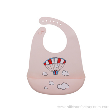 Baby Customized Waterproof Silicone Baby Bib